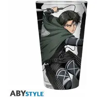Attack On Titan - Large Glass - Levi S4