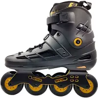 KRF Freeskate Angel 4x80 Inline-skates Schwarz EU 45 Herren,Damen Schwarz EU 45