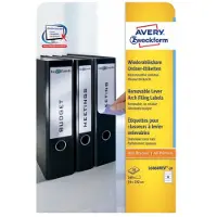 Avery Ordner-Etiketten, ablösbar