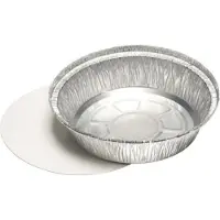 Starpak Aluminium-Schale rund, mit Deckel, 770 ml