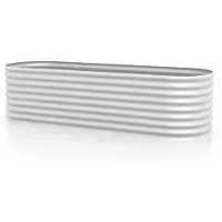 Pergart Vitavia Hochbeet "Vita BASIC M" aluminium blank 242 x 82 x 63 cm (L x B x H)