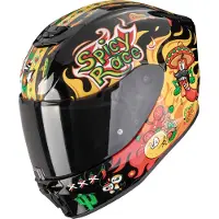 Scorpion Exo-JNR Air Yucatan Kinderhelm, schwarz/gelb/rot, Y/L (52/53)