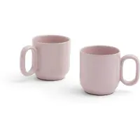 HAY Tasse Barro Pink Ø8 x H7,5 (Set von 2)