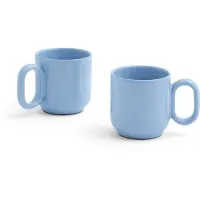 HAY Tasse Barro Light Blue Ø8 x H7,5 (Set von 2)