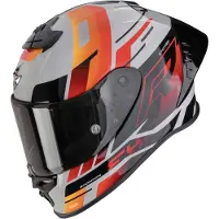 Scorpion EXO-R1 Evo II Air Adrenaline Helm, grau/schwarz/rot, L (59/60)