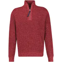 Lerros Strickpullover "Herren Troyer in Twist-Struktur"
