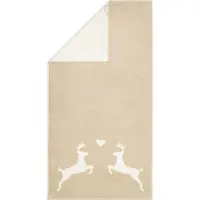 Cawö Handtuch Alpenchic Edition Deer Nature (3er Set)