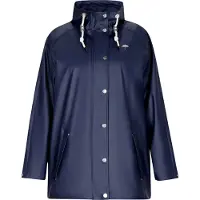 Schmuddelwedda Damen Regenmantel in Marine | Gr.: 7XL
