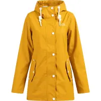 ICEBOUND damen regenjacke - curry, L
