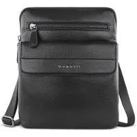Bugatti Schultertasche Umhängetasche Nome Shoulder Bag Black schwarz