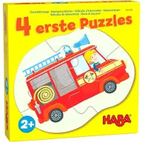 HABA Sales Gmbh & Co.KG 4 erste Puzzles - Einsatzfahrzeuge
