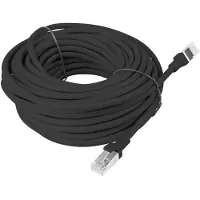 Lanberg PCU6-10CC-1500-BK, 15 m, Cat6, U/UTP (UTP), RJ-45, RJ-45, Schwarz