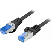 Lanberg PCF6A-10CC, 10 m, Cat6a, S/FTP (S-STP), RJ-45, RJ-45, Schwarz
