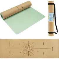Spokey Savasana 4 mm Kork Yoga-Matte
