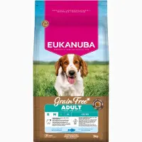 Eukanuba Adult S/M Getreidefrei Meeresfisch Hundefutter | 3 kg