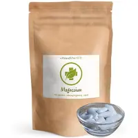 Vitalundfitmit100 Natürliche Magnesium Tabletten (aus Meerwasser) 120 St