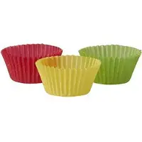 Papstar 300 Backförmchen Ø 2,4 cm · 1,6 cm farbig sortiert
