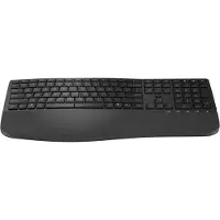 HP 685 Comfort Dual-Mode-Tastatur, Volle Größe (100%), Kabellos, RF Wireless + Bluetooth, Membran Key Switch, Schwarz