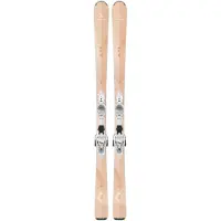 Dynastar - Ski Set inkl. Bdg. - Ski Alpin - E Lite 2 W + Xpress 10 Gw 2026 für Damen aus Wolle - Größe 146 cm - Beige