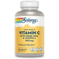 Solaray Vitamin C 500 mg mit Hageb & Acero verzög 250 St Kapseln
