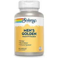 Solaray Mens Golden Multi-Vita-Min 90 St Kapseln