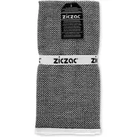 Ziczac Küchenhandtuch Culinary Duo Leno Schwarz (3er-Set) - 50 x 76 cm