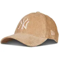 New Era MLB New York Yankees Cord 9Forty Cap Beige