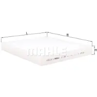 Knecht Innenraumluftfilter MAHLE LA 1399