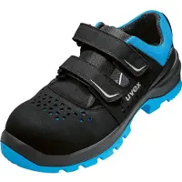 Uvex Sicherheitssandale 2 Xenova 9553 S1PL FO SR W11 Gr. 45 schwarz/blau
