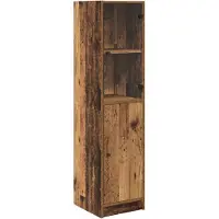vidaXL Highboard Altholz 35 x 37 x 142 cm Holzwerkstoff