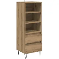 vidaXL Highboard Artisan-Eiche 40 x 36 x 110 cm Holzwerkstoff