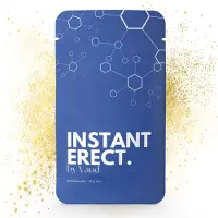 Vaud Instant Erect - Natürliche Formel für männliche Vitalität und Leistung - Mit L-Arginin, Maca, Tribulus & Ginkgo - Unterstützung für intime Momente