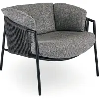 Stern Ära ZOE Lounge-Sessel Aluminium/Stoffbezug/Kordel inkl. Kissen