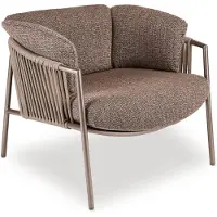Stern Ära ZOE Lounge-Sessel Aluminium/Stoffbezug/Kordel inkl. Kissen