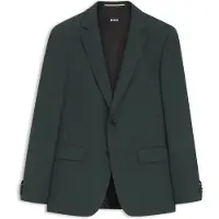 BOSS Slim-Fit Sakko aus gemusterter Stretch-Wolle Grösse 106