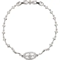 Faina Women Link Bracelet in Silver | Gr.: onesize