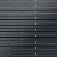 ALLOY Mosaik Fliese Massiv Metall Rohstahl Gewalzt Grau 1,6mm Stark Deedee-rs 1 Paket mit 10 Matten 0,63 m2 Grau