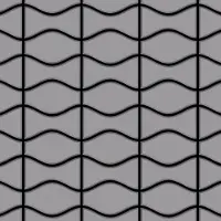 ALLOY Mosaik Fliese Massiv Metall Edelstahl Matt Grau 1,6mm Kismet & Karma-s-s-ma 1 Paket mit 10 Matten 0,86 m2 Grau