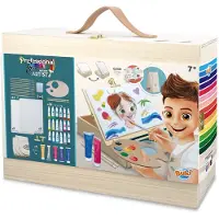 Buki France Buki Malstudio Acrylfarben Set - Künstlerkoffer für Kinder komplett