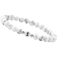 GOOD.designs Perlenarmband in Weiss | Gr.: onesize
