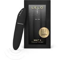 LELO Mia 3 - Reise-Lippenstiftvibrator (schwarz)