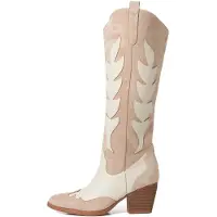Smile Favorites Cowboylaarzen suedine Wit hoog