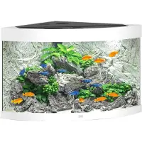 Gebr. De Boon Trigon 190 LED Aquarium Set weiß
