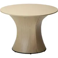 Ebuy24 Root Dan-Form Beistelltisch Furnier Eiche.
