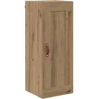 vidaXL Wandschrank Artisan-Eiche 34,5 x 34 x 90 cm Holzwerkstoff