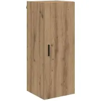 vidaXL Wandschrank Artisan-Eiche 34,5 x 34 x 90 cm Holzwerkstoff
