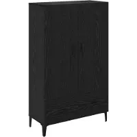 vidaXL Highboard mit Schubladen Schwarz Eichen-Optik 70 x 31 x 115 cm