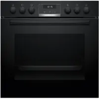 Bosch HEB517BB4 + NIF645CB5E, Zonen-Induktionskochfeld, 4 Zone(n), Glaskeramik, Schwarz, Berührung, 58,3 cm