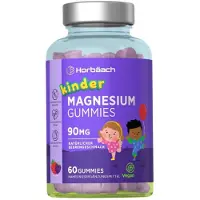 HORBAACH Magnesium 90mg Gummibärchen für Kinder 60 St