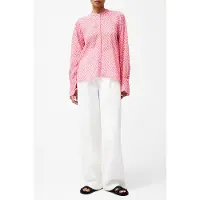 French Connection Abilene Fil Coupe Shirt Raspberry Pink Größe: XS | Longsleeves Outlet | Damen | Rosa